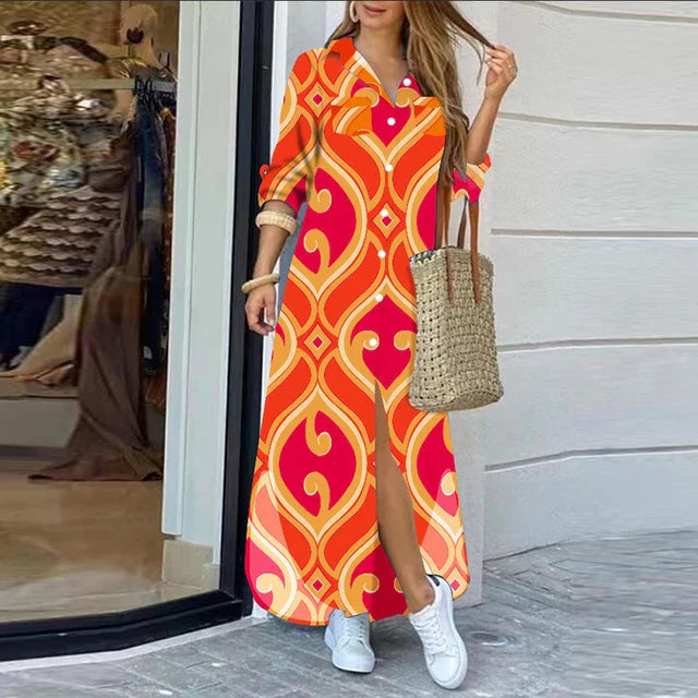 Lange Street Style Jurk – Comfort en Elegant