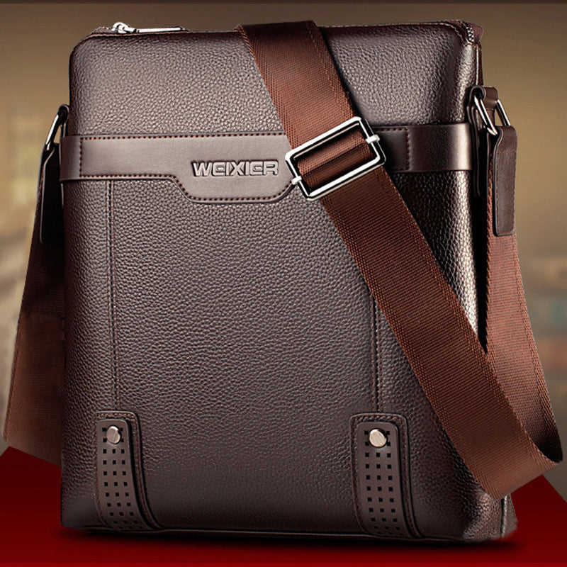 Mode PU Leren Heren Messenger Tas – Stijlvol en Functioneel