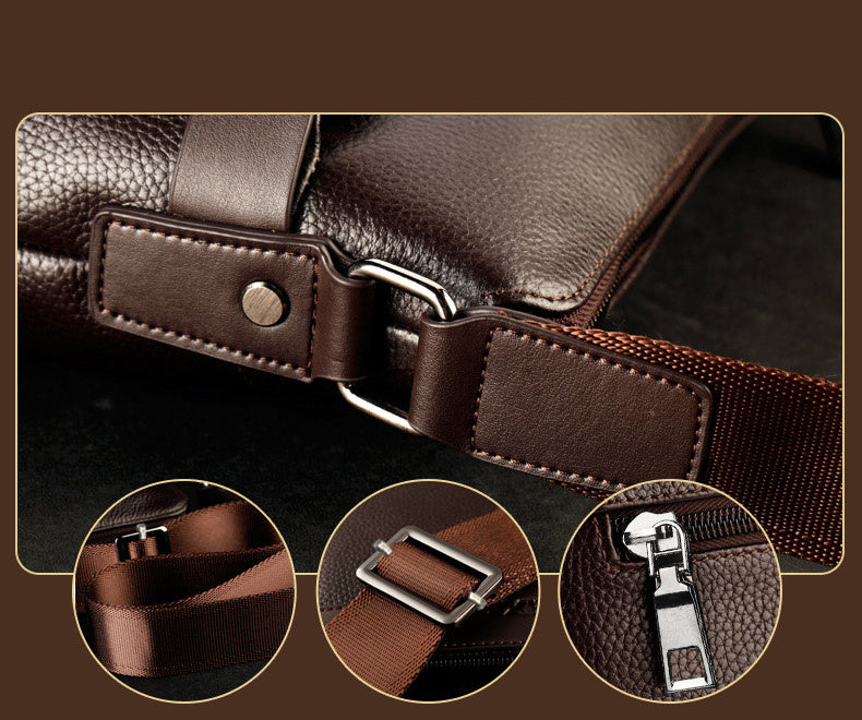 Mode PU Leren Heren Messenger Tas – Stijlvol en Functioneel