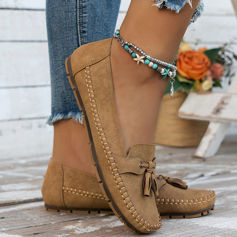 Delphine Instapschoenen Voor Dames – Vintage Stijl met Modern Comfort