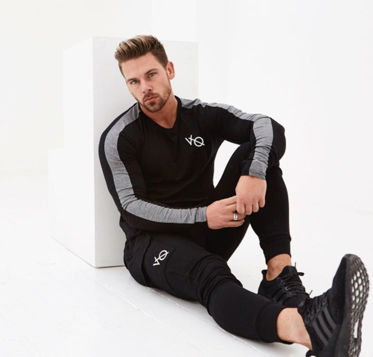 Lange Mouw T-shirt voor Heren – Sportief & Comfortabel