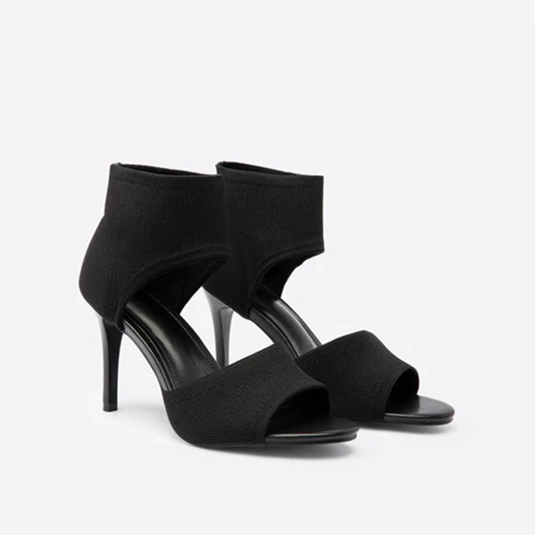 Gebreide Hoge Hak Sandalen voor Dames – Sexy en Stijlvol