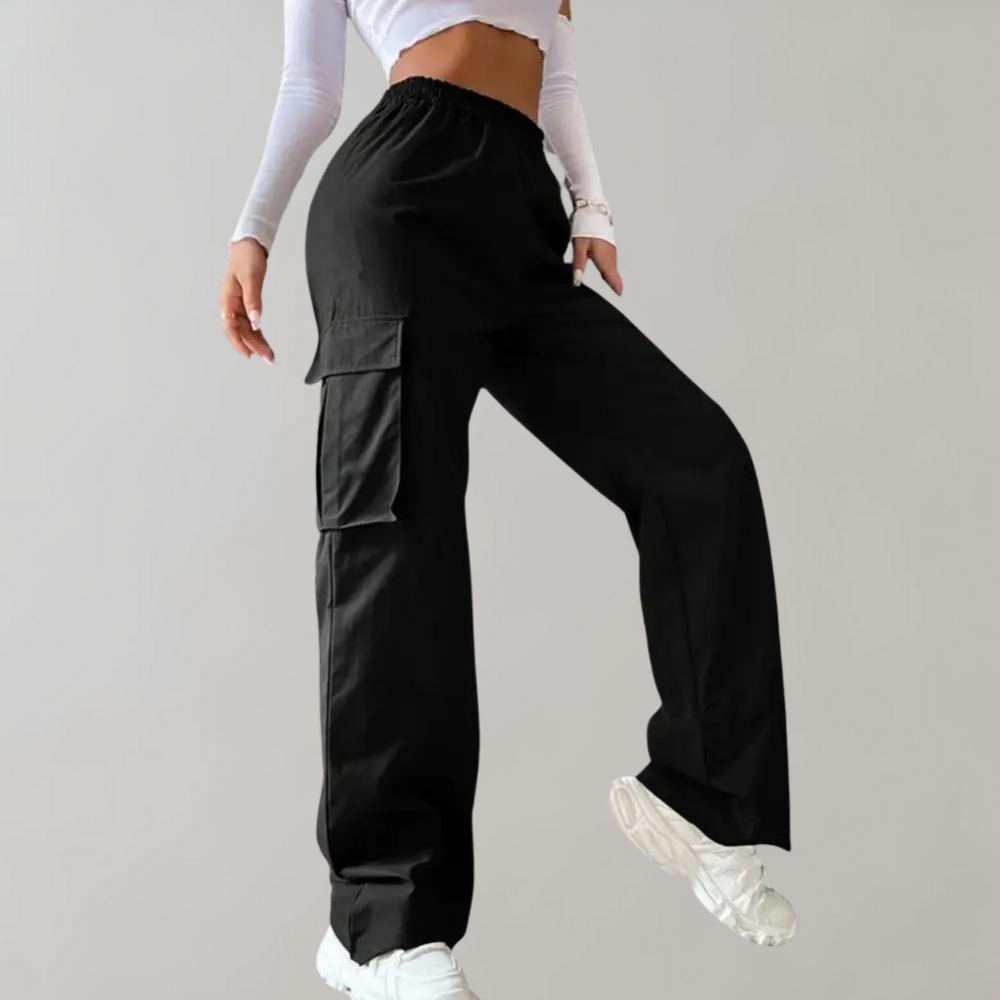 MARJO – Recht Gesneden Cargo Broek voor Dames | Zomerse Editie
