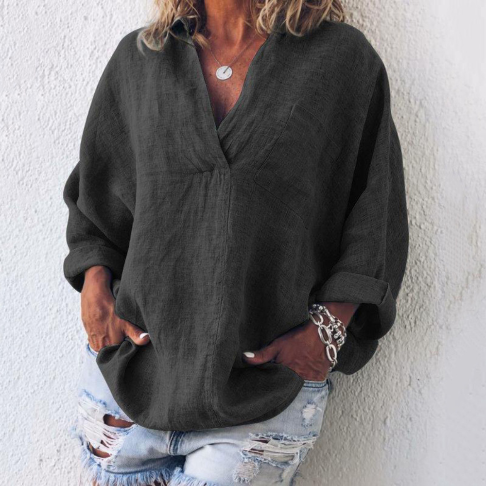 AYLIN – Luxe Oversized Damesblouse