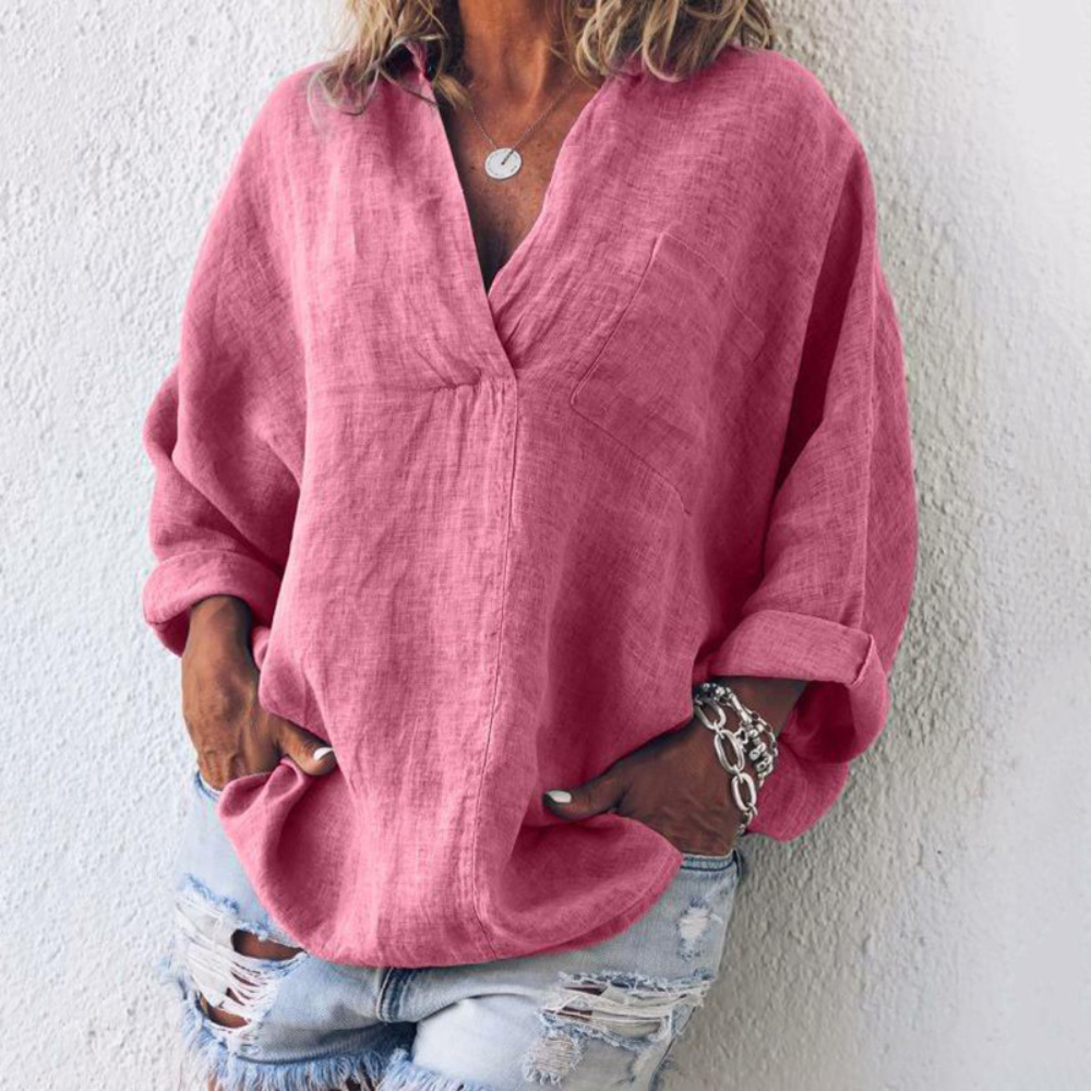 AYLIN – Luxe Oversized Damesblouse