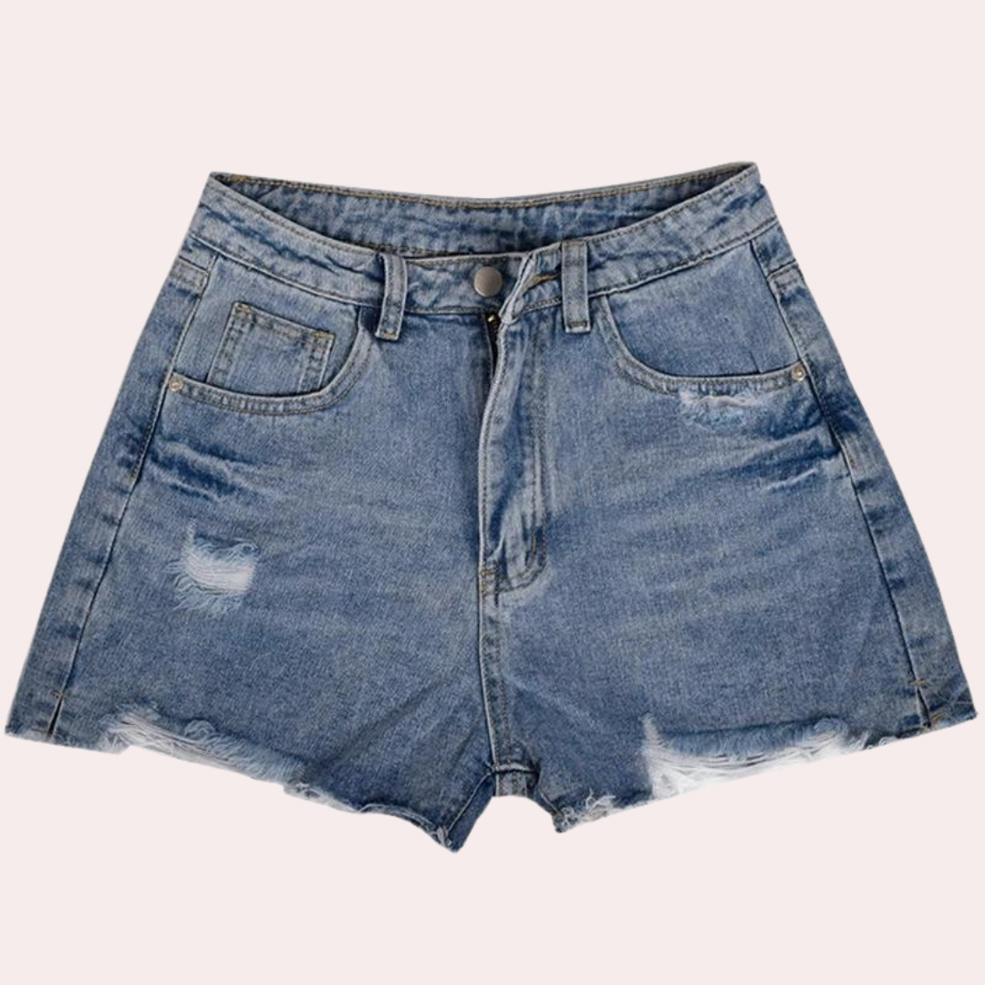 Ondine – Trendy Denim Shorts voor Dames | Zomerse Stijl