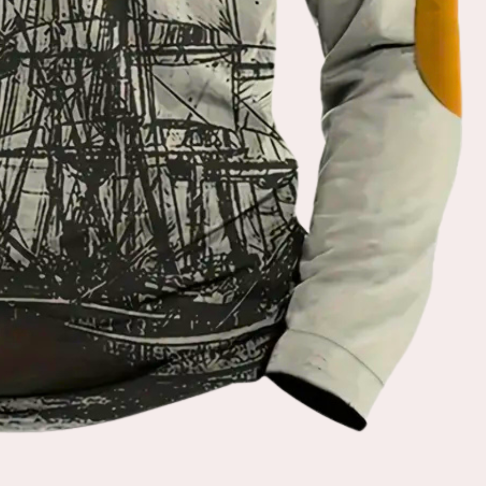 GERALD – Klassiek Heren Sweatshirt | Comfortabele Basic Trui voor Elke Dag