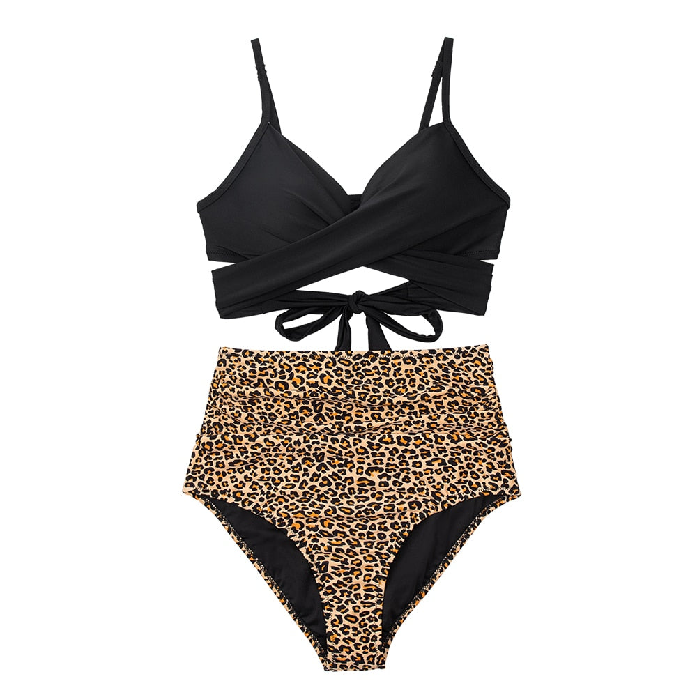 Solena High Waist Bikini – Comfortabel en Flatterend | Ideaal voor Strand of Zwembad