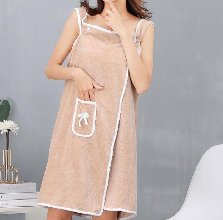 Dry Robe – Absorberende Badhanddoek voor Dames | Zacht, Warm en Veelzijdig