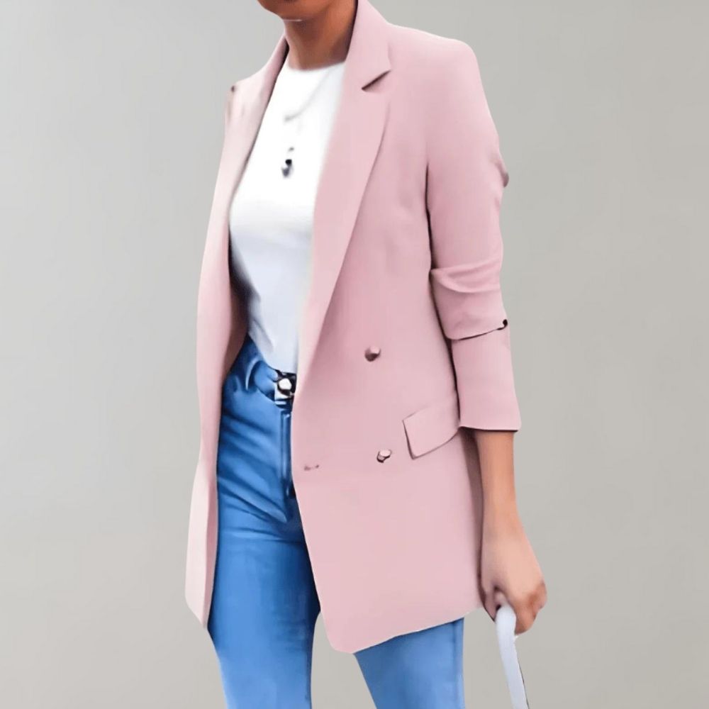 Elena – Elegante Zomerblazer voor Dames | Stijlvol, Comfortabel en Veelzijdig