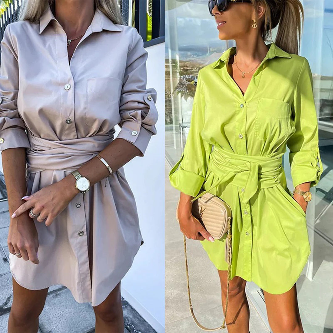 SIMONE – Casual Mini Jurk voor Dames