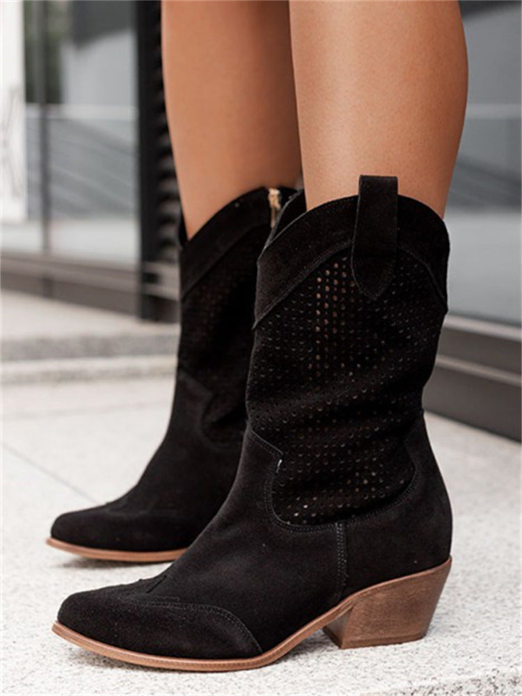 SIENNA | Western Laarzen voor Dames – Elegant & Edge