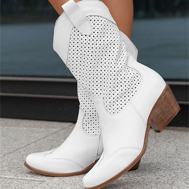SIENNA | Western Laarzen voor Dames – Elegant & Edge