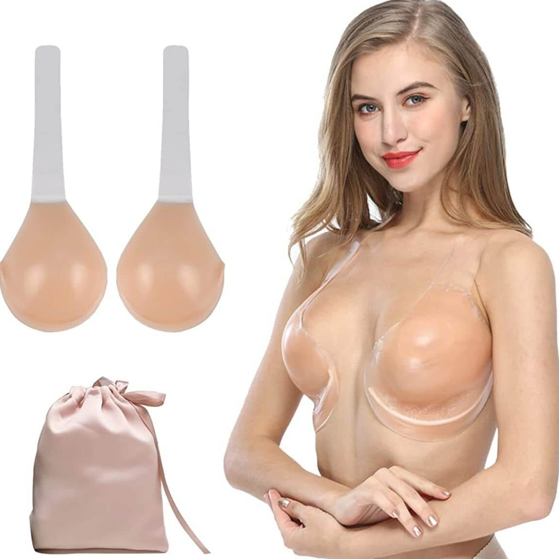 Zelfklevende Push-Up BH – Onzichtbaar Onder Elke Jurk