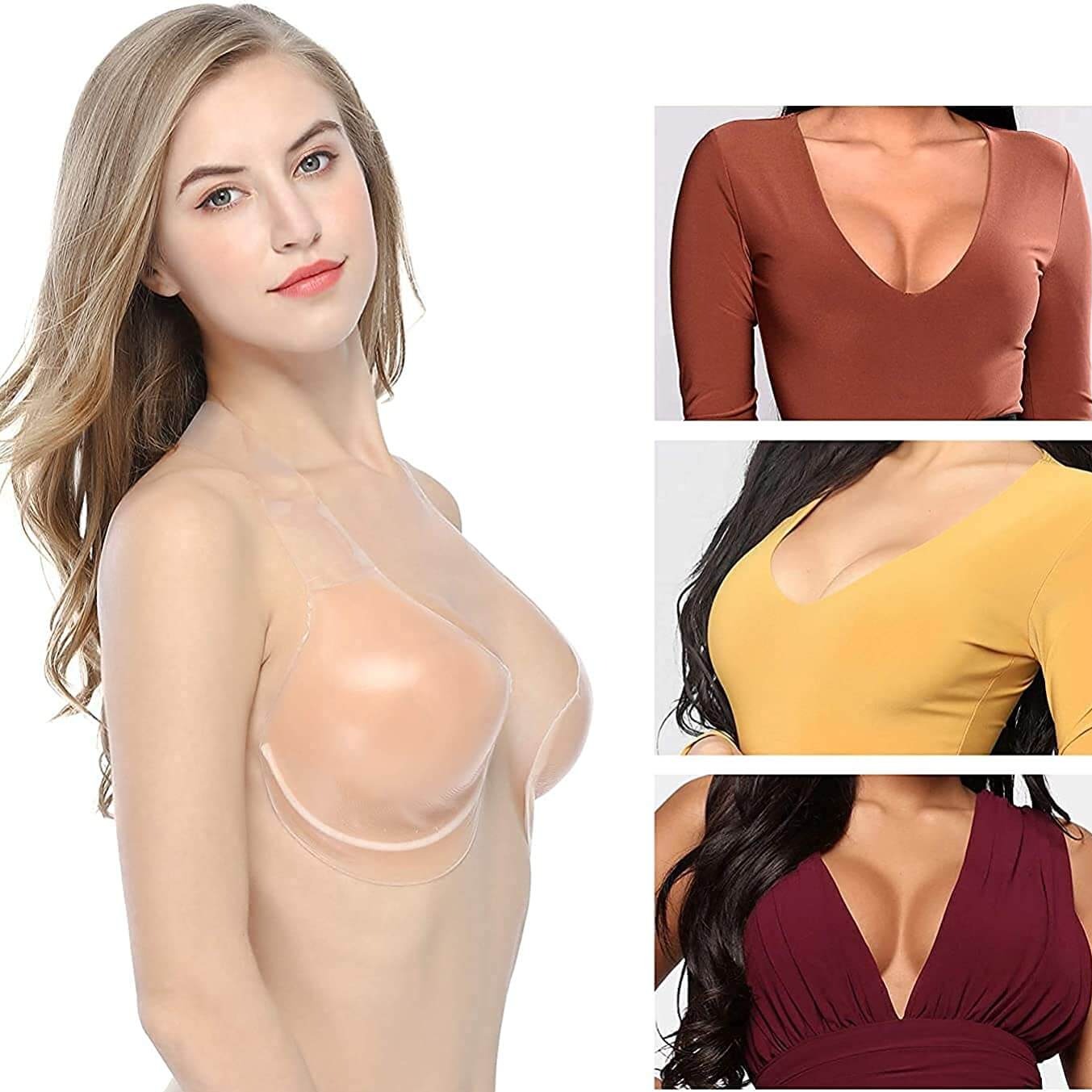 Zelfklevende Push-Up BH – Onzichtbaar Onder Elke Jurk