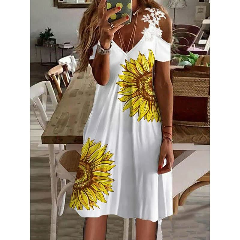 BLOOMIA – Flower Dress met Elegant Design | Luchtig, Zomers & Supervrouwelijk