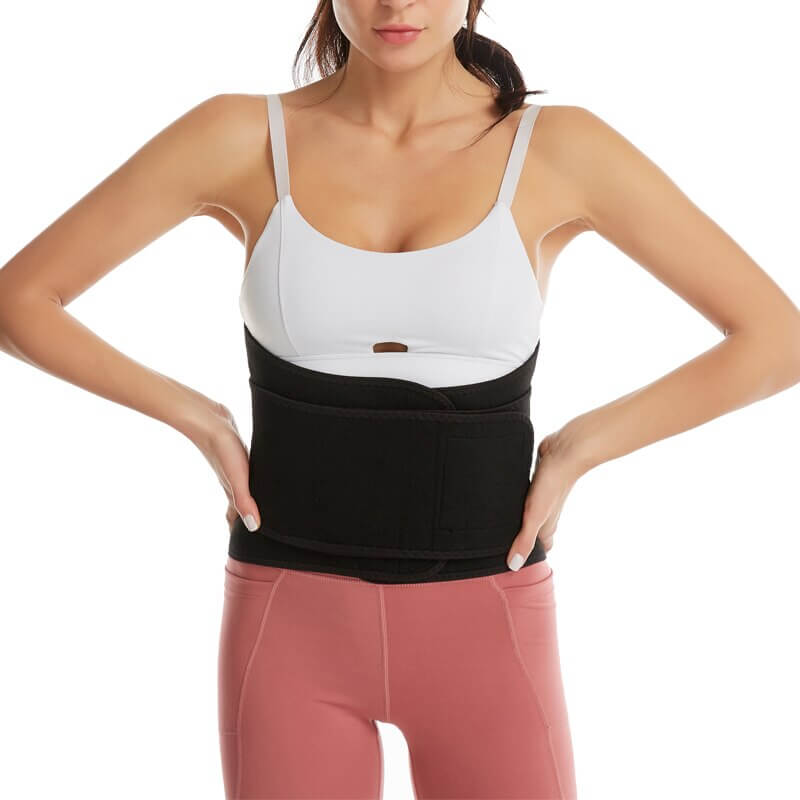 Ceinture amincissante pour femme – Ceinture de sauna sportive pour brûler les graisses du ventre