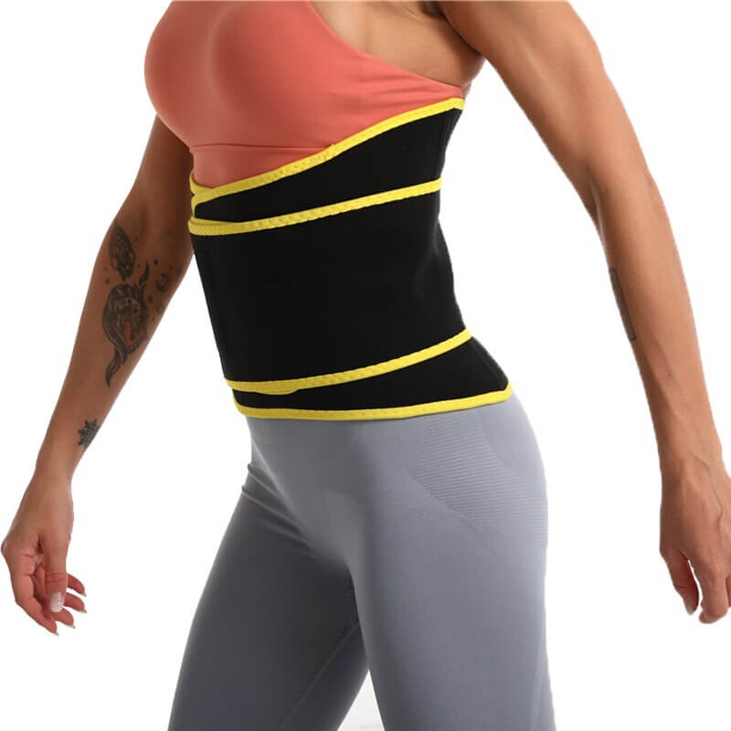 Ceinture amincissante pour femme – Ceinture de sauna sportive pour brûler les graisses du ventre