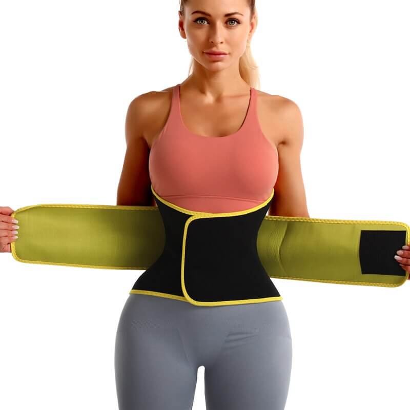 Ceinture amincissante pour femme – Ceinture de sauna sportive pour brûler les graisses du ventre