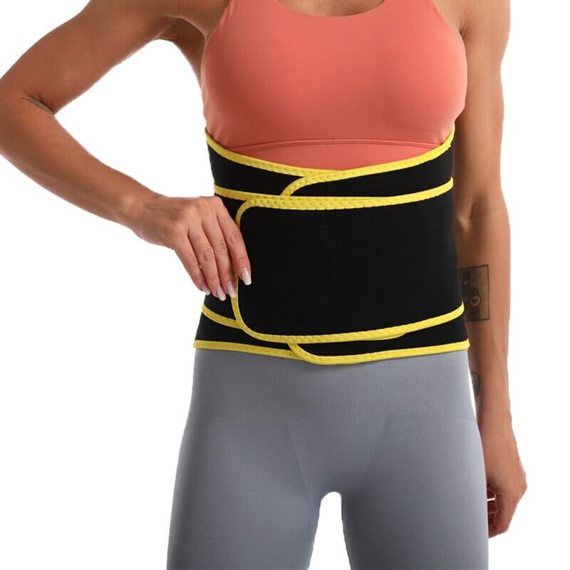Ceinture amincissante pour femme – Ceinture de sauna sportive pour brûler les graisses du ventre