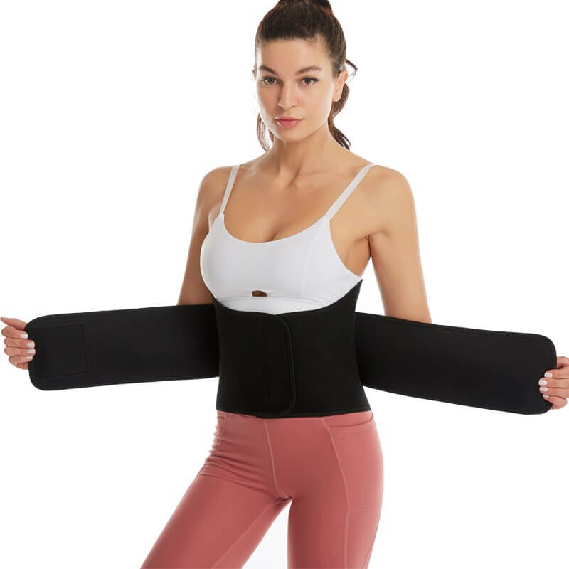 Ceinture amincissante pour femme – Ceinture de sauna sportive pour brûler les graisses du ventre