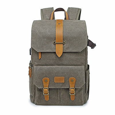 ExplorerPack – Sac à dos en toile imperméable pour appareil photo
