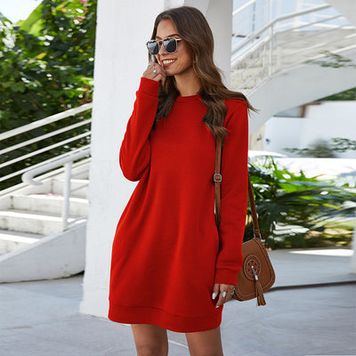 Élina | Robe pull à manches longues – Quand le confort rencontre la classe