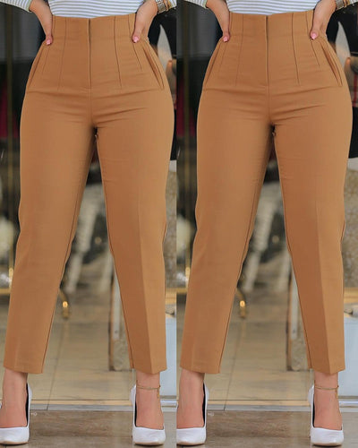 Nora | High Waist Work Trousers – Comfort Meets Class