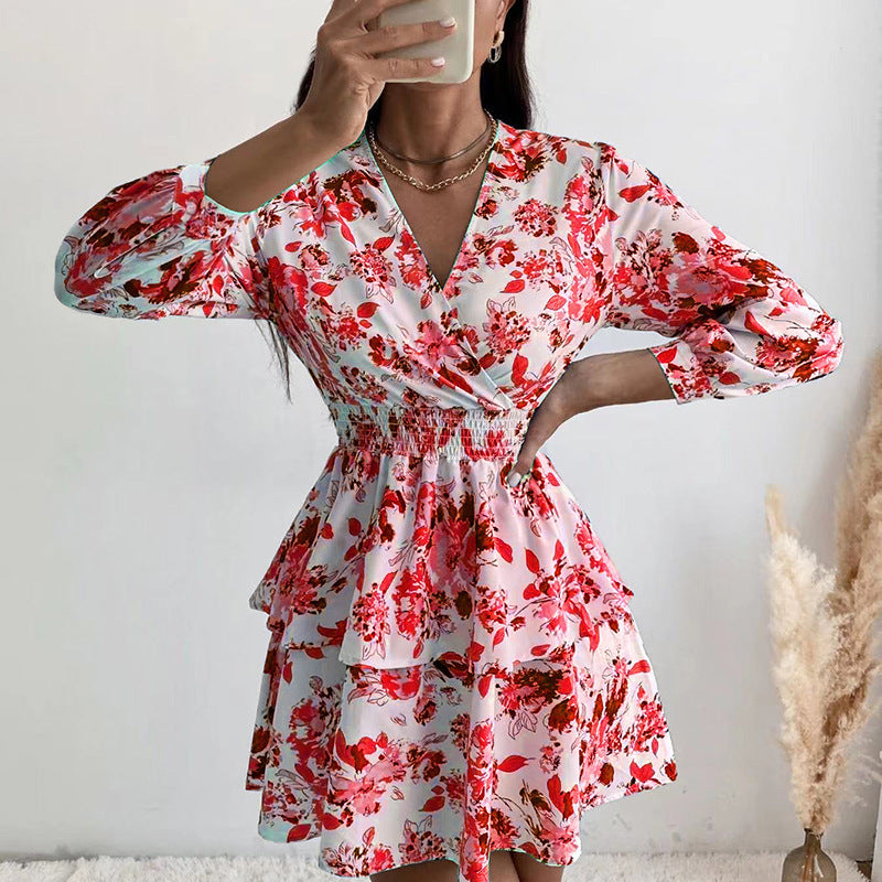 LILIA | Zomerse Bloemenjurk – Fris, Vrouwelijk en Perfect voor de Zonnige Dagen