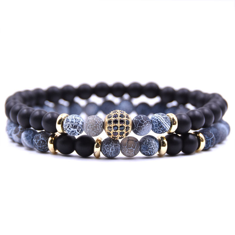 Men's Bracelet Set - Stylish Men's Bracelet Set