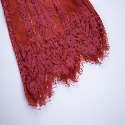Lace Orange Pants for Women – Elegance and Feminine Style in One