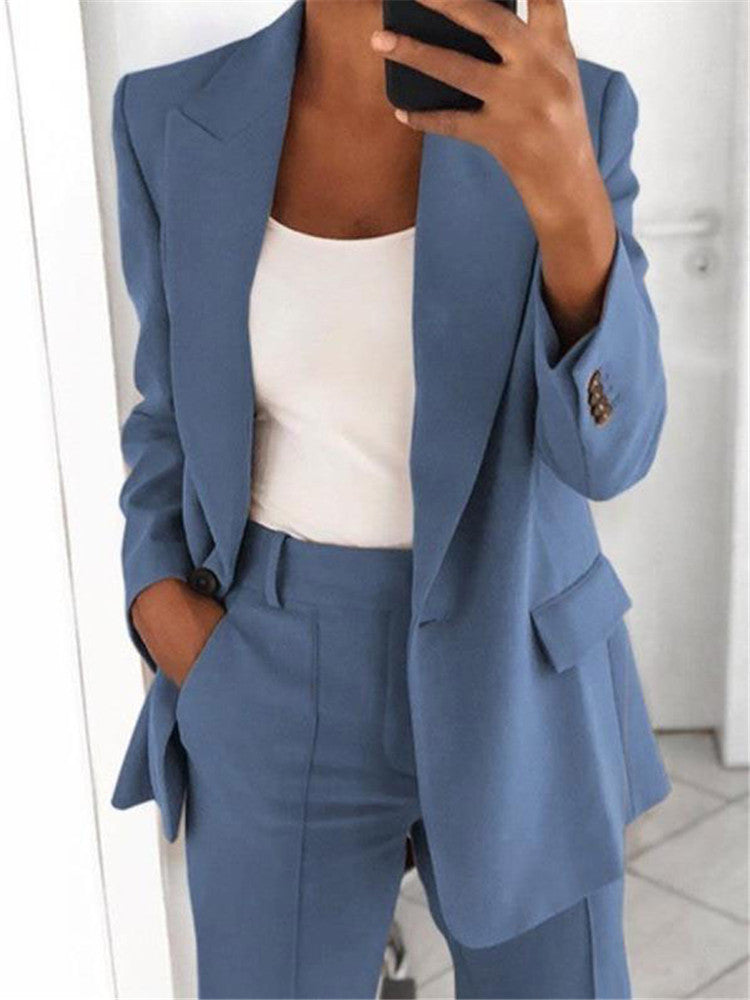 Sophia | Chique Dames Blazer & Broek Set – Modern, Tijdloos & Elegante Stijl