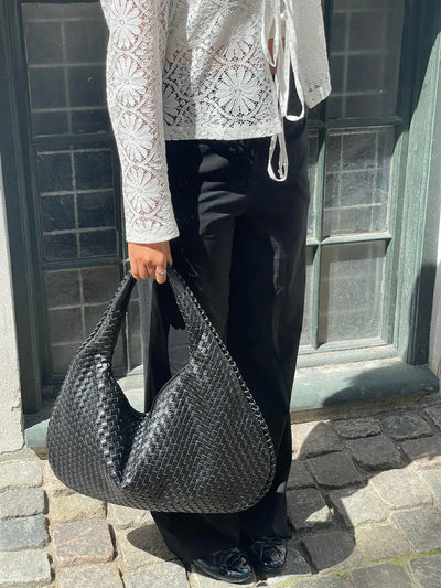 Jade | Sac à main tressé tendance pour femme – Le must-have de 2025