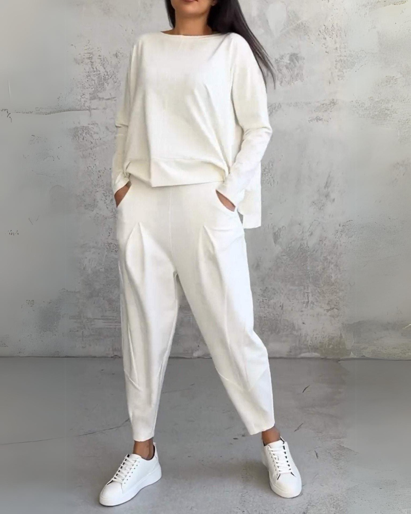 Jennifer – Elegant en Comfortabel Tweedelig Set voor Dames