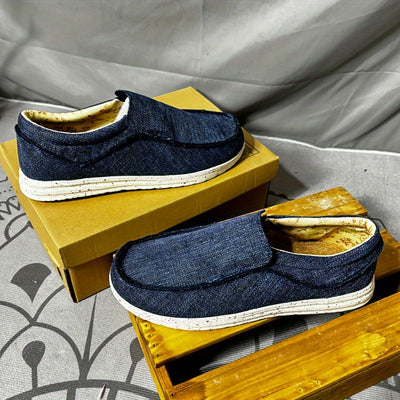 Summer Breathable Canvas Shoes for Men – Lightweight and Comfortable
