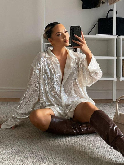 Zoe Oversized Blouse For Women