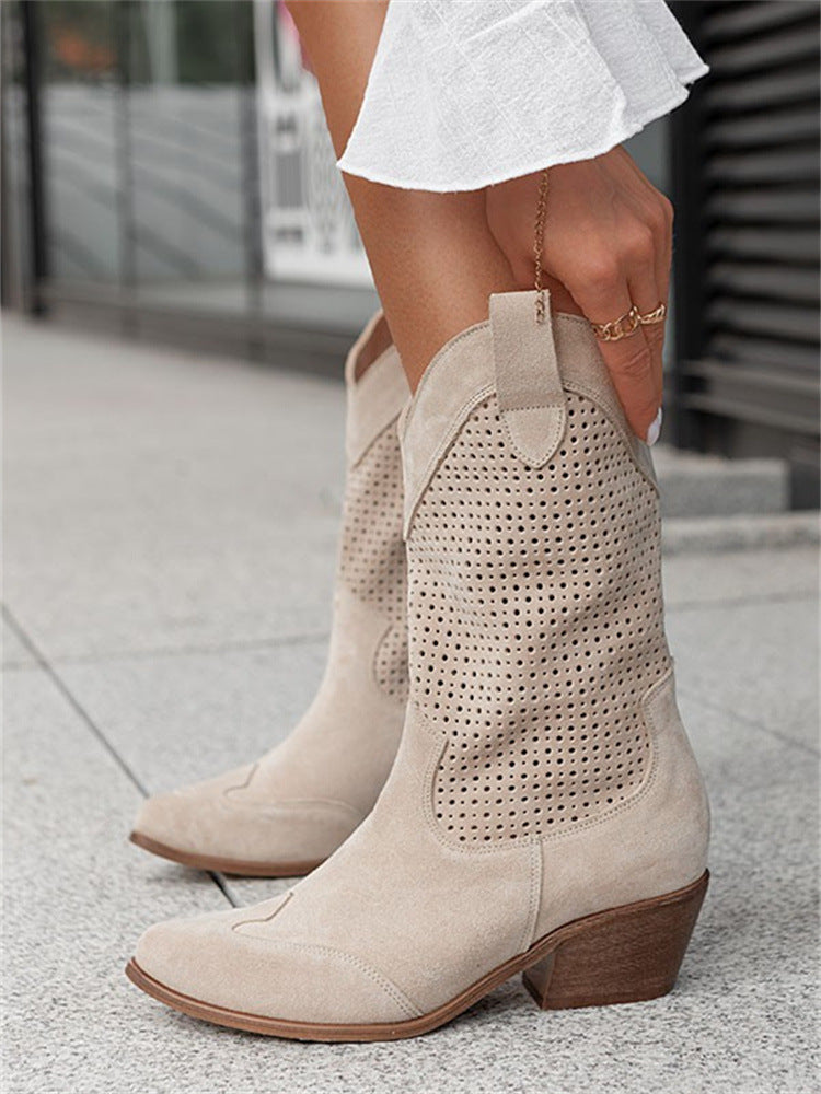 SIENNA | Western Laarzen voor Dames – Elegant & Edge