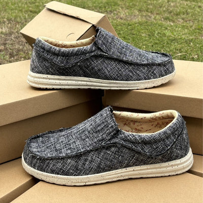 Summer Breathable Canvas Shoes for Men – Lightweight and Comfortable