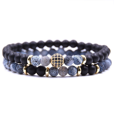 Men's Bracelet Set - Stylish Men's Bracelet Set