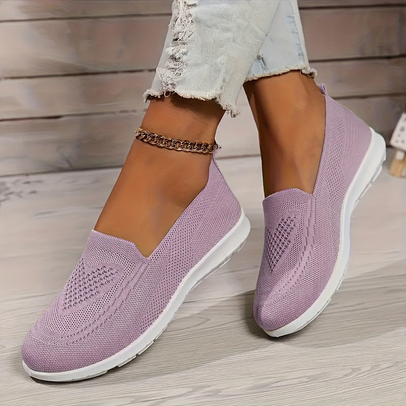 Iva Dames Instappers – Comfortabele Ademende Slip-On Zomerschoenen