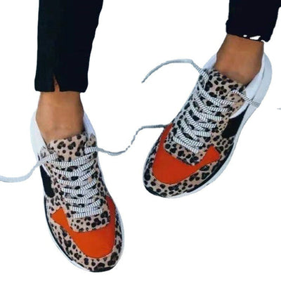 MIA | Women's Sneakers with Leopard Print – Bold Style and Comfort