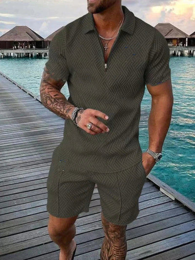 LUCA Summer Set – Summer Men's Outfit with Polo &amp; Shorts