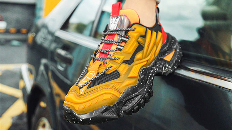 Casual Mode Sneaker voor Heren - Trendy Mech Dad Schoenen