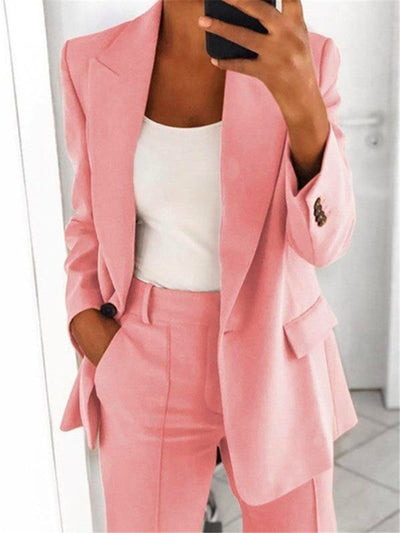 Sophia | Chique Dames Blazer & Broek Set – Modern, Tijdloos & Elegante Stijl