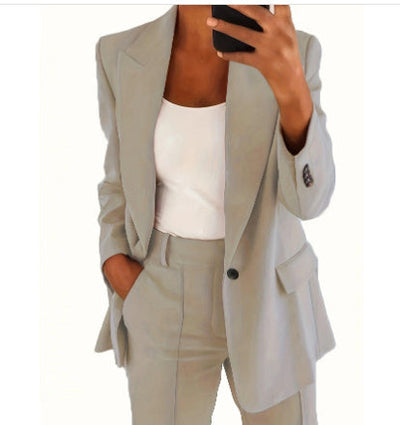 Sophia | Chique Dames Blazer & Broek Set – Modern, Tijdloos & Elegante Stijl
