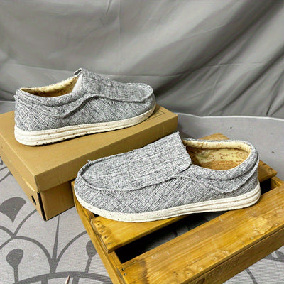 Summer Breathable Canvas Shoes for Men – Lightweight and Comfortable