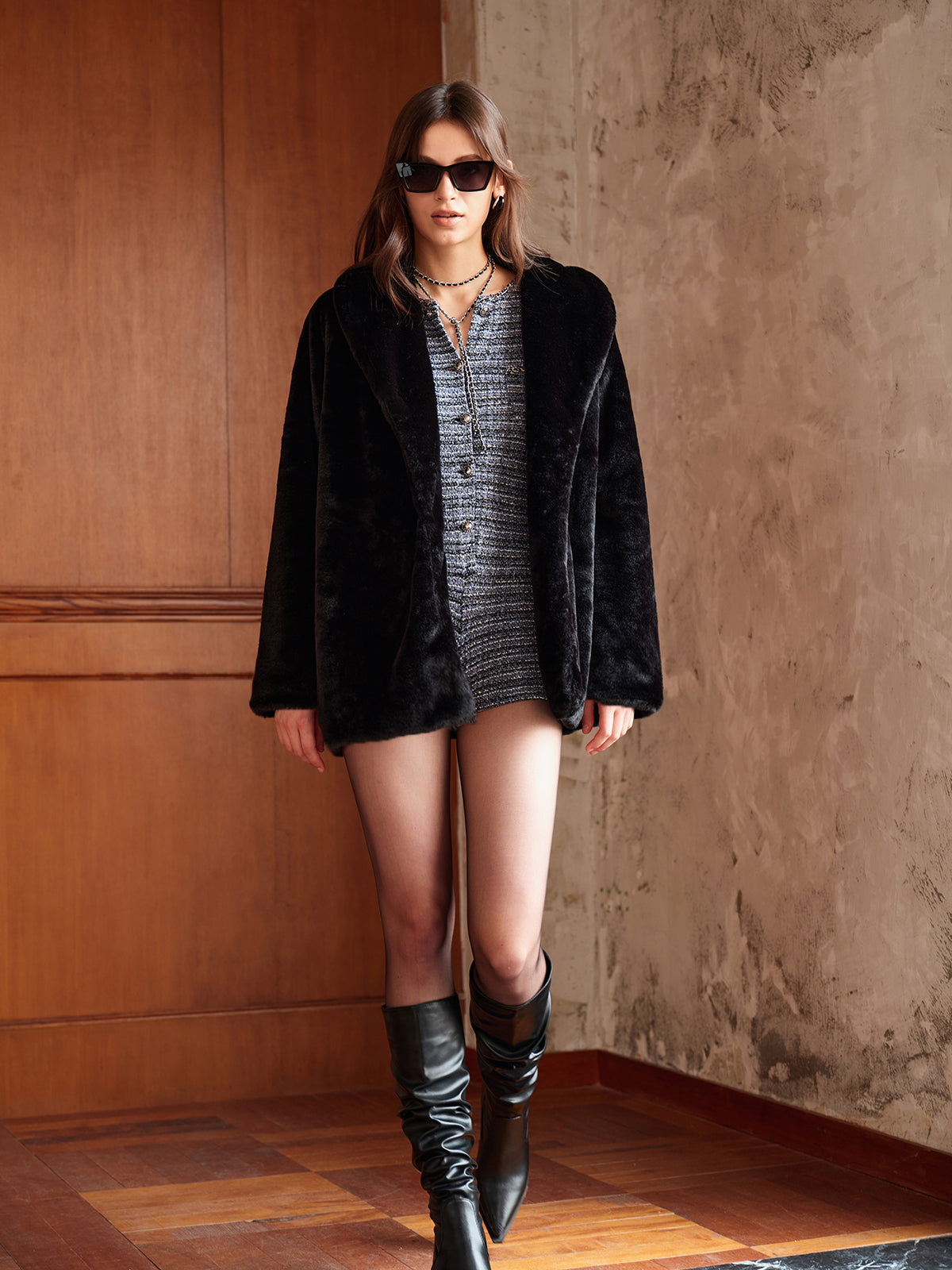 Luxe Faux Fur Damesjas | Warm & Stijlvol voor de Winter
