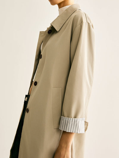 Long Women's Coat | Minimalist and Timeless | Perfect for Every Season
