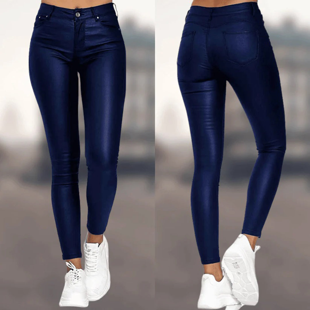 Tess – Leren Zomerbroek voor Dames | Licht, Luchtig en Stijlvol