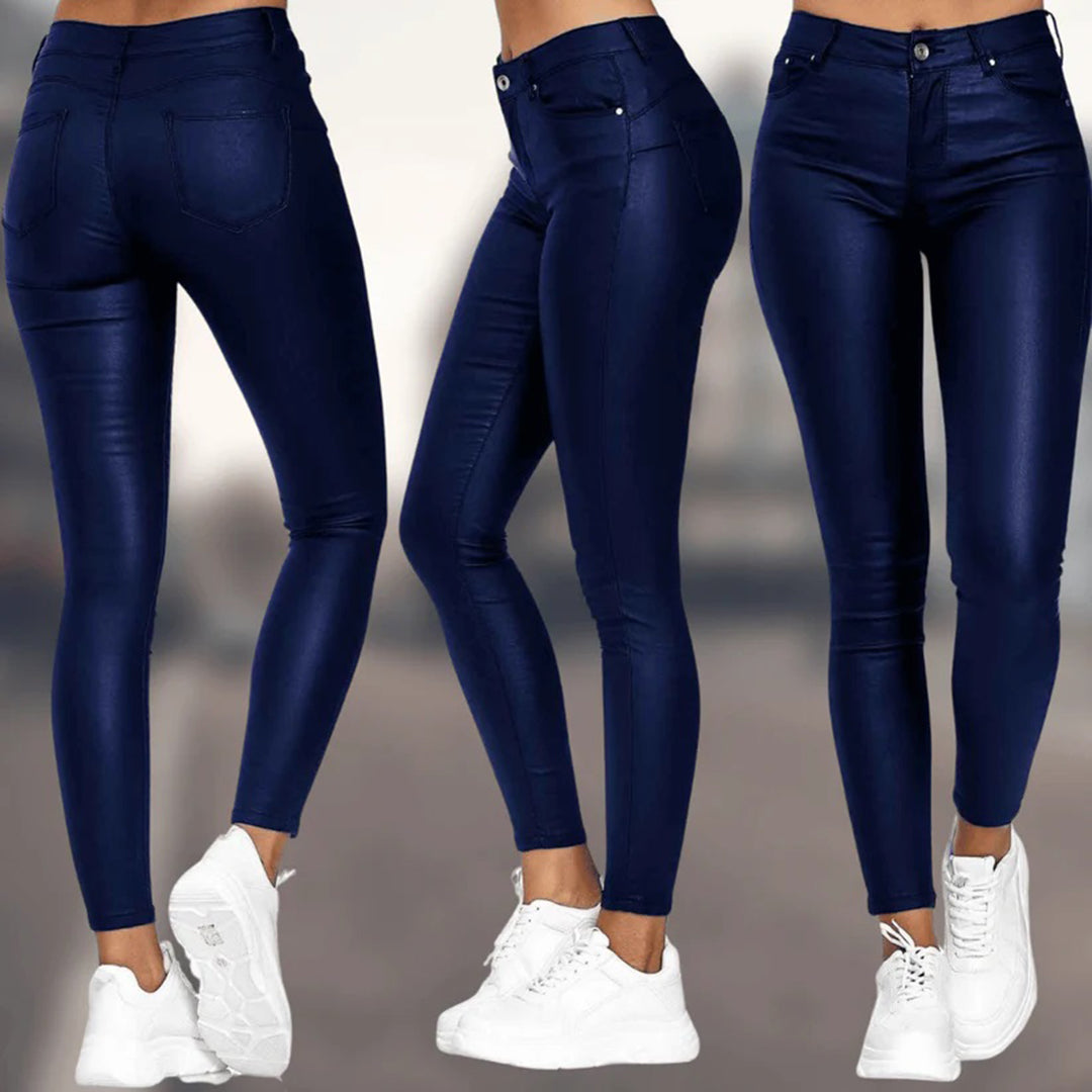 Tess – Leren Zomerbroek voor Dames | Licht, Luchtig en Stijlvol